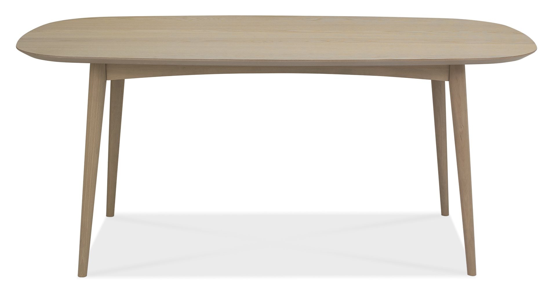 Dansk Scandi Oak 6 Seater Dining Table & 6 Eriksen Mustard Velvet Fabric Chairs with Grey Rustic Oak Effect Legs - Style Our Home