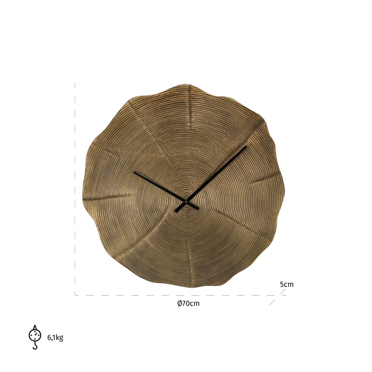 Clock Alien (Gold) by  Richmond Interiors | Style Our Home