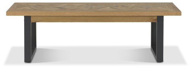 Indus Rustic Oak Bench By Bentley Designs | Style Our Home