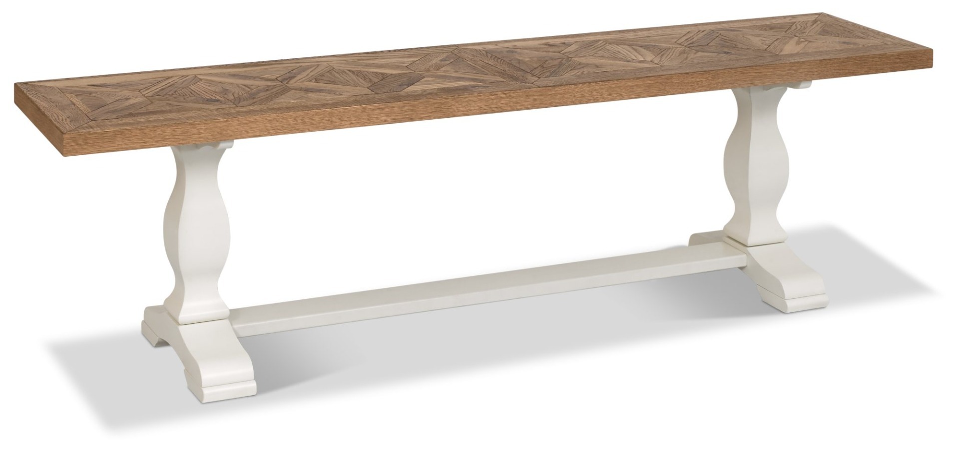 Belgrave Two Tone Bench by Bentley Designs | Style Our Home