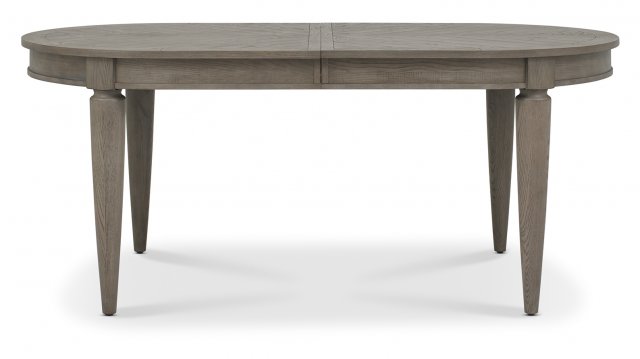 Monroe Silver Grey 6-8 Seater Dining Table & 6 Monroe Silver Grey Upholstered Chairs in Slate Grey Fabric by Bentley Designs | Style Our Home