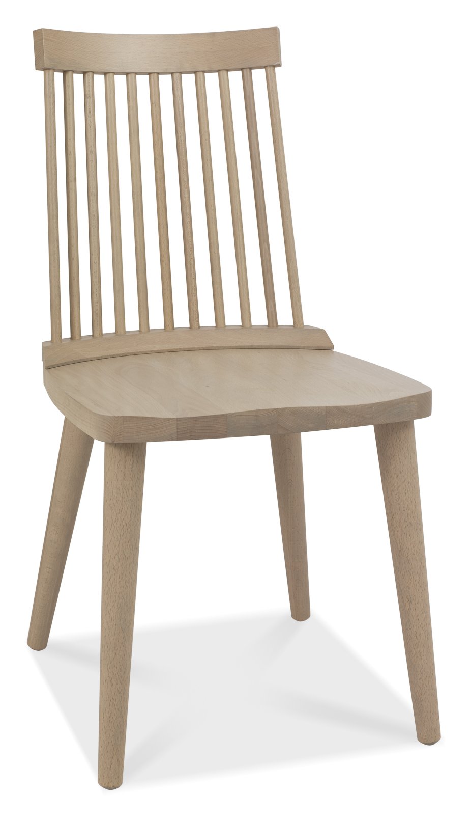 Dansk Scandi Oak 4 Seater Table & 4 Ilva Spindle Chairs in Scandi Oak by Bentley Designs | Style Our Home