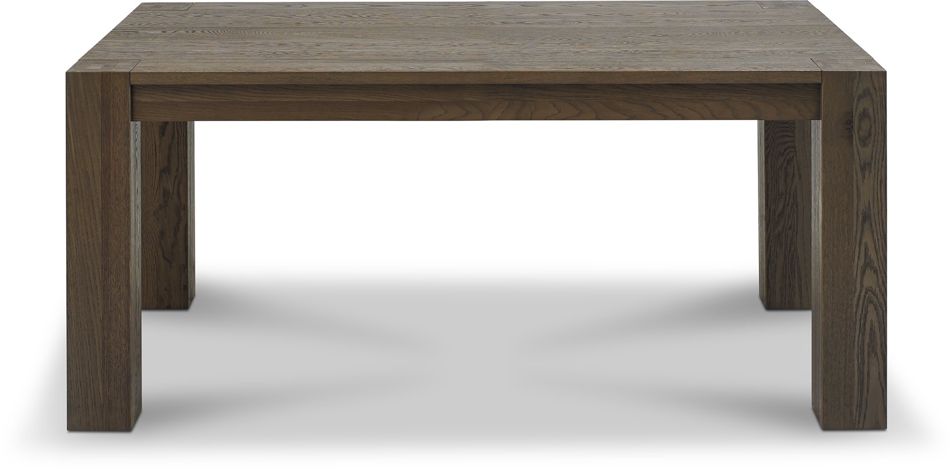 Logan Fumed Oak 6 Seater Table & 6 Ellipse Upholstered Chairs in Old West Vintage by Bentley Designs | Style Our Home