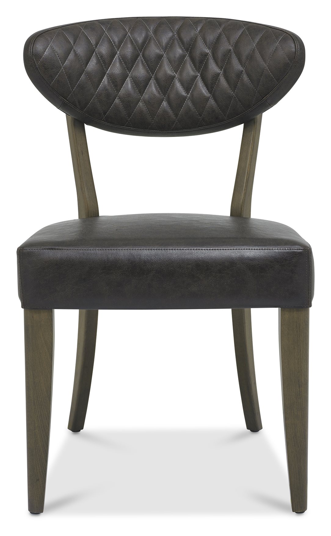 Logan Fumed Oak 6 Seater Table & 6 Ellipse Upholstered Chairs in Old West Vintage by Bentley Designs | Style Our Home