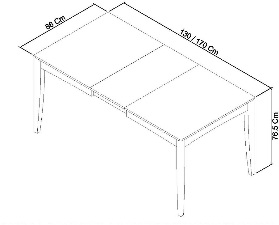 Bergen Grey Washed Oak 4-6 Seater Table & 4 Slat Back Chairs in Titanium Fabric by Bentley Designs | Style Our Home