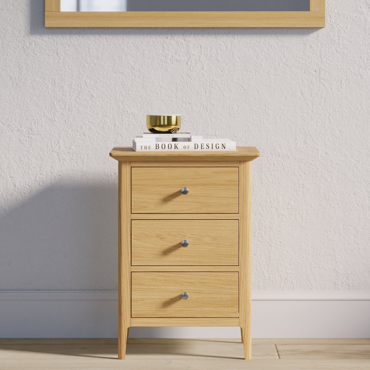 3 Drawer Bedside by Hertiance Furniture | Style Our Home