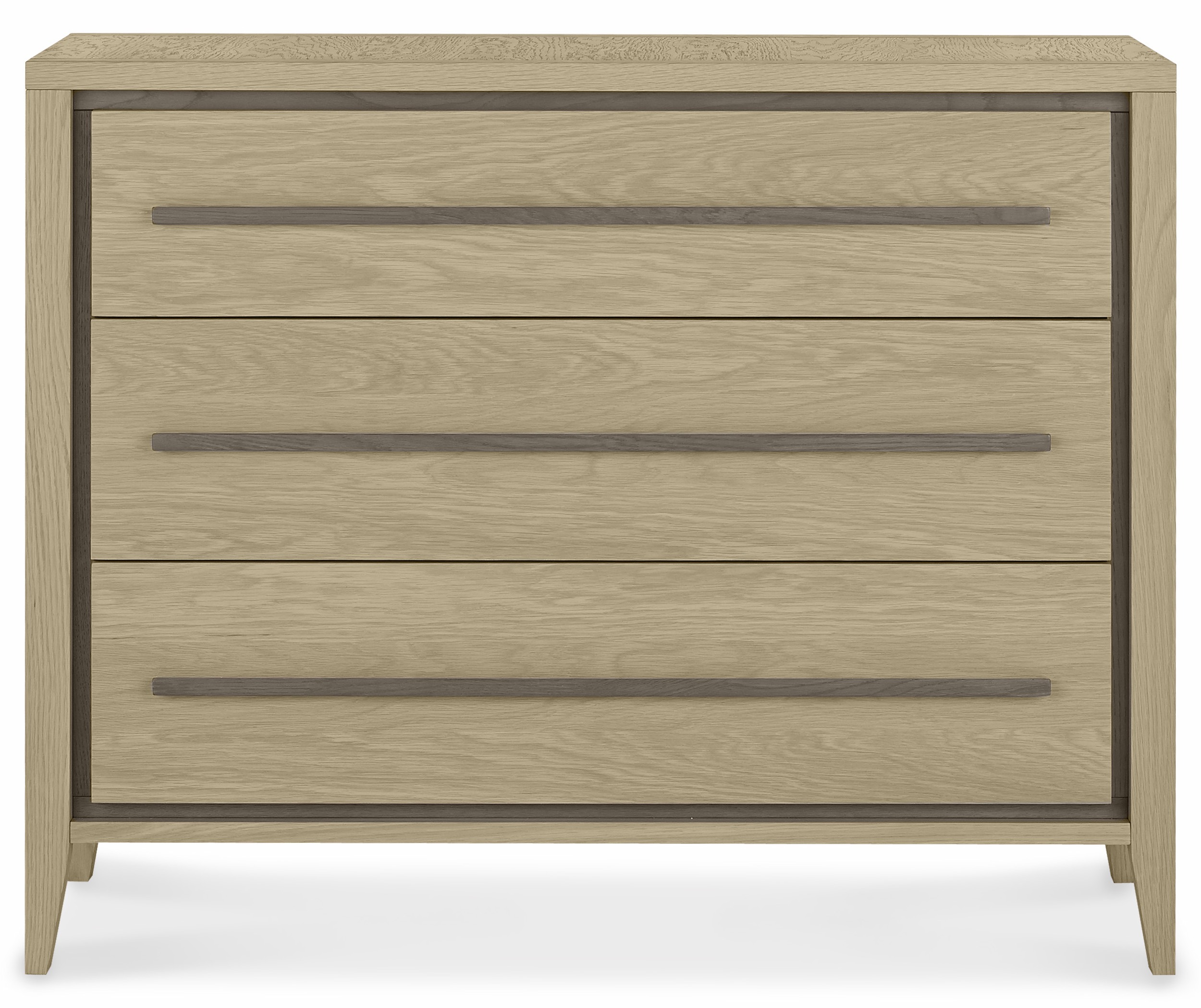 Bentley Designs Rimini Aged & Weathered Oak 3 Drawer Chest  