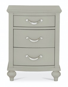 Montreux Urban Grey 3 Drawer Nightstand - Style Our Home