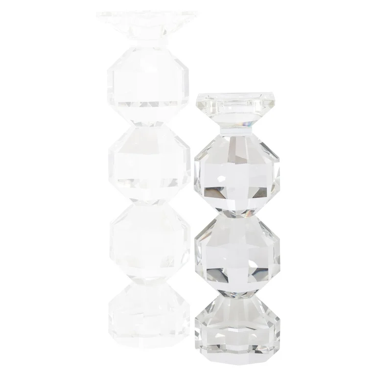Candle Holder Safia Small (Clear transparent) by  Richmond Interiors | Style Our Home