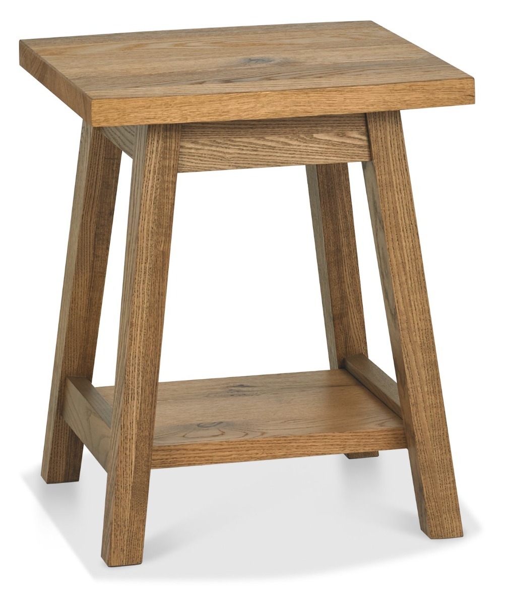 Camden Rustic Oak Lamp Table by Bentley Designs | Style Our Home