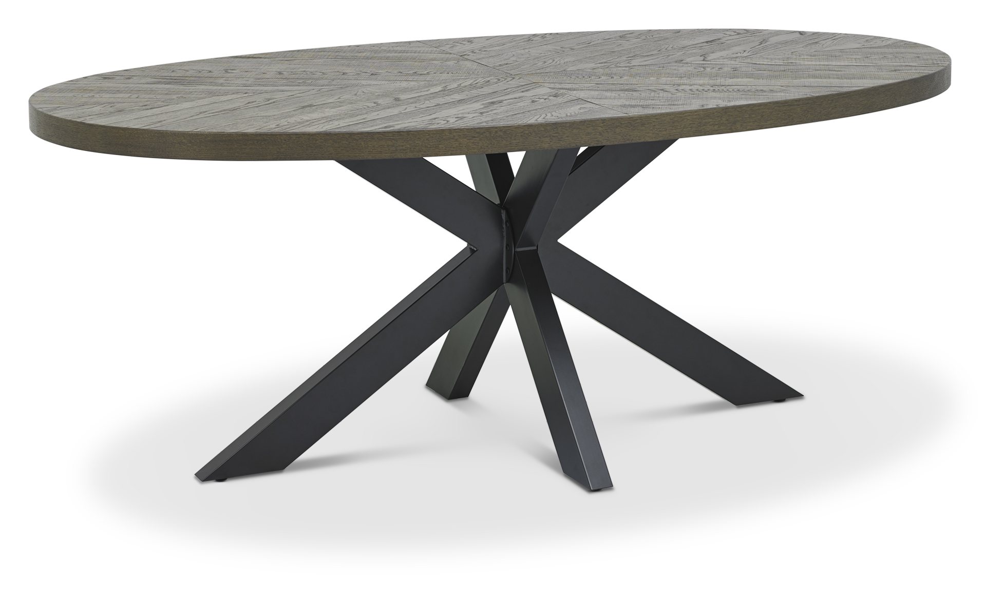 Ellipse Fumed Oak 8 Seater Dining Table by Bentley Designs | Style Our Home