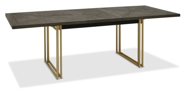 Athena Fumed Oak 6-8 Extension Dining Table by Bentley Designs | Style Our Home