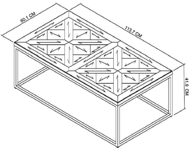 Athena Fumed Oak Coffee Table by Bentley Designs | Style Our Home