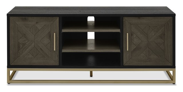 Athena Fumed Oak Entertainment Unit by Bentley Designs | Style Our Home