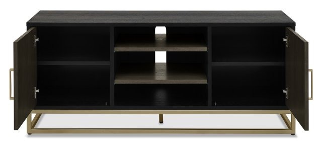 Athena Fumed Oak Entertainment Unit by Bentley Designs | Style Our Home