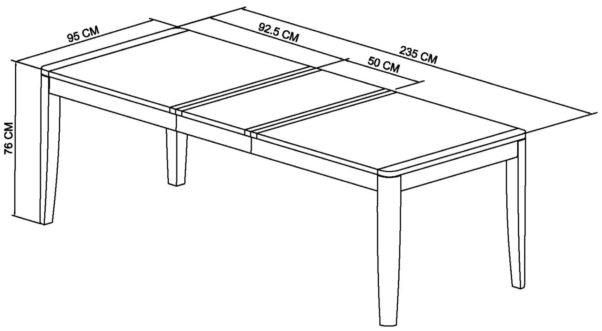 Chester Oak 6-8 Extension Dining Table by Bentley Designs | Style Our Home
