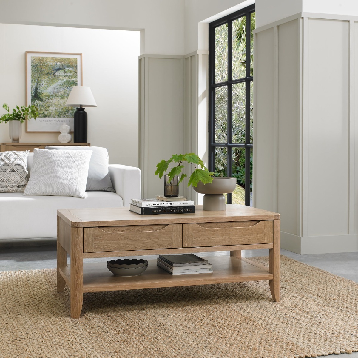 Chester Oak Coffee Table by Bentley Designs | Style Our Home
