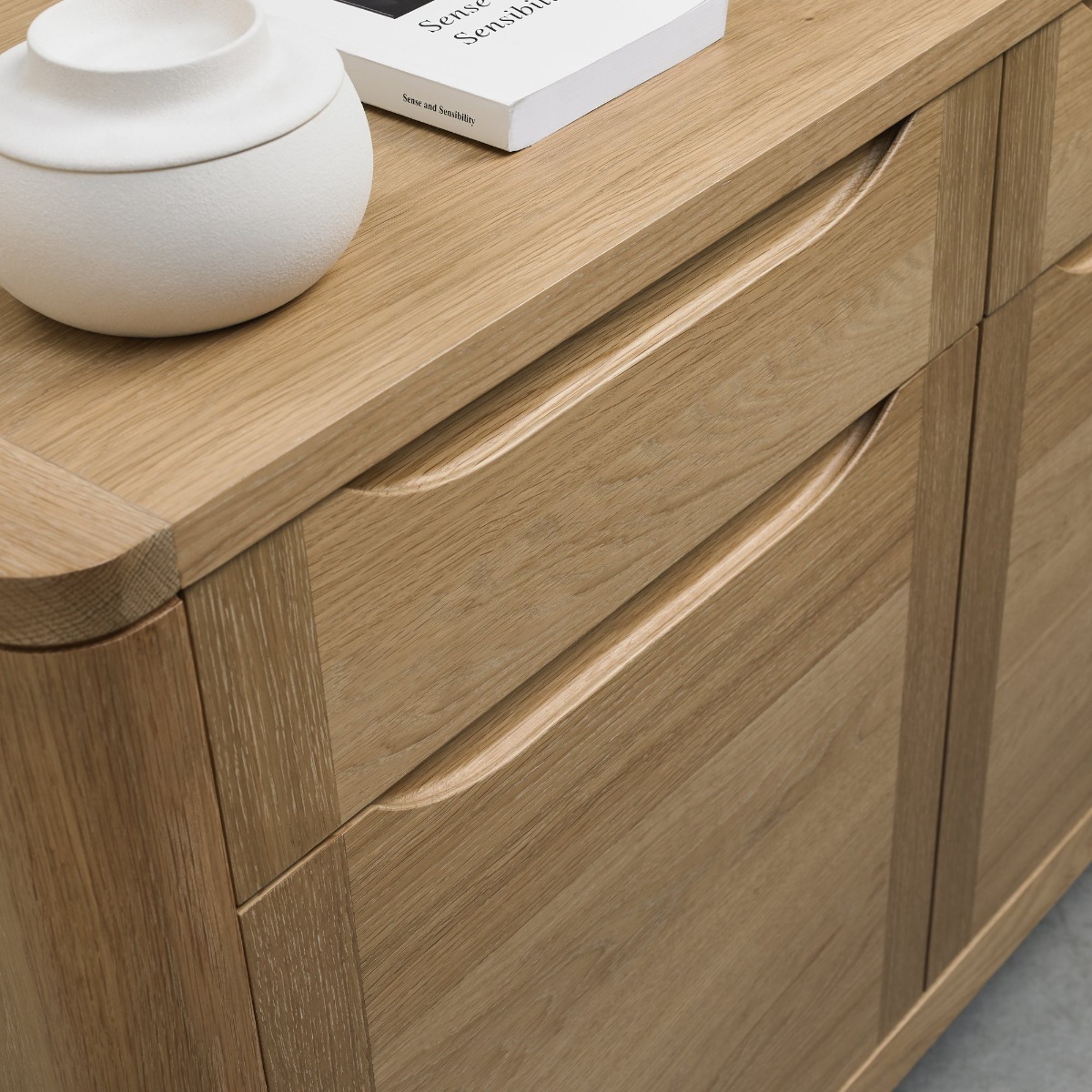 Chester Oak Wide Sideboard by Bentley Designs | Style Our Home