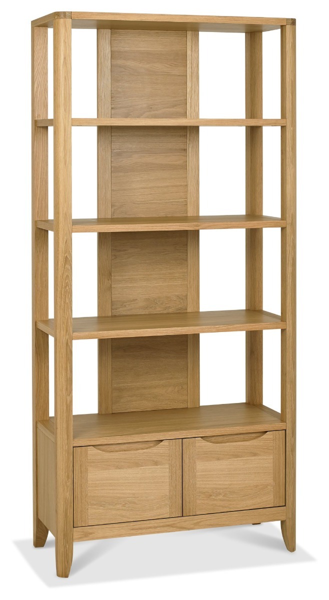 Chester Oak Open Display Unit by Bentley Designs | Style Our Home
