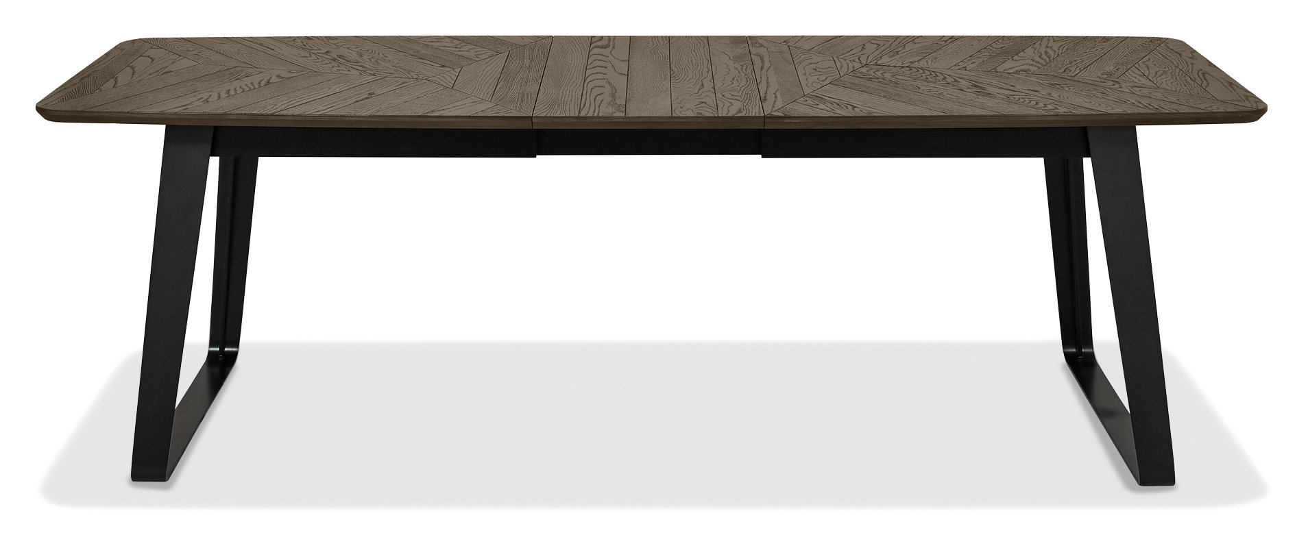 Emerson Weathered Oak & Peppercorn 6-8 Seater Extension Dining Table by Bentley Designs | Style Our Home
