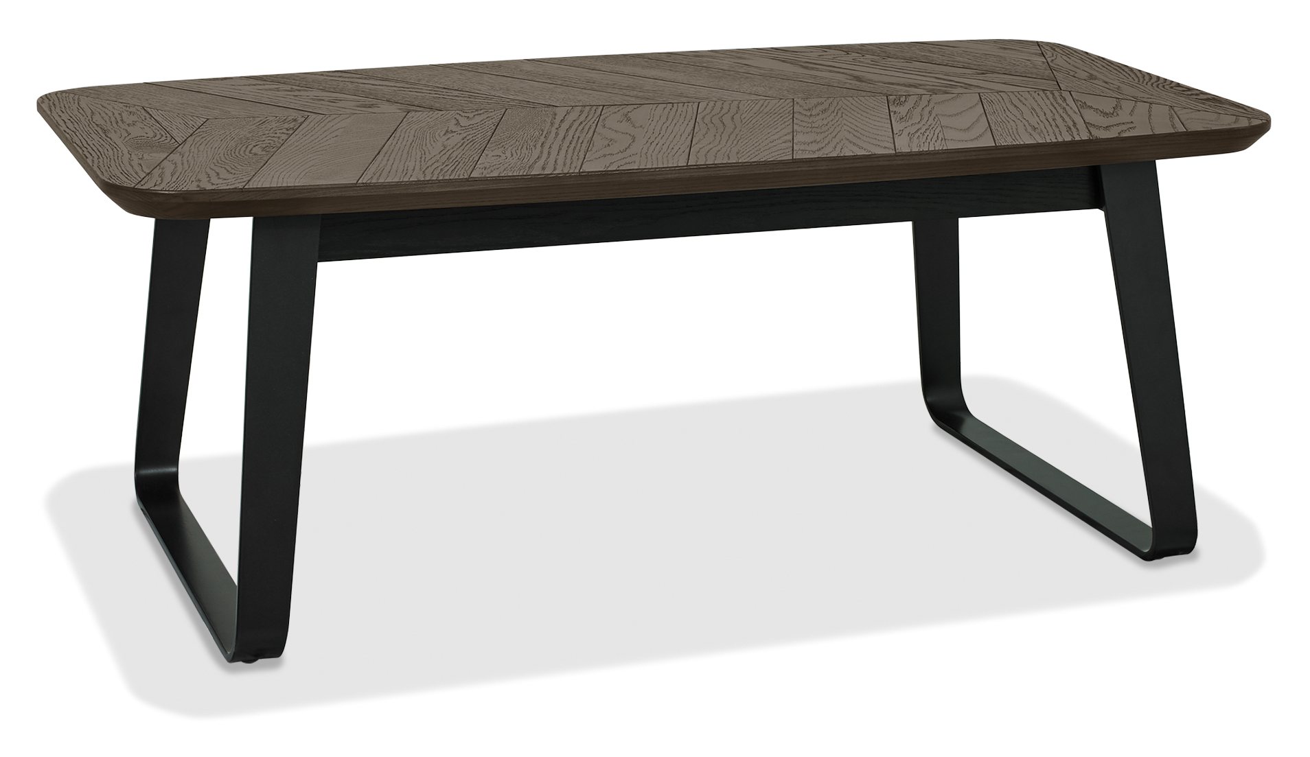 Emerson Weathered Oak & Peppercorn Rectangular Coffee Table by Bentley Designs | Style Our Home
