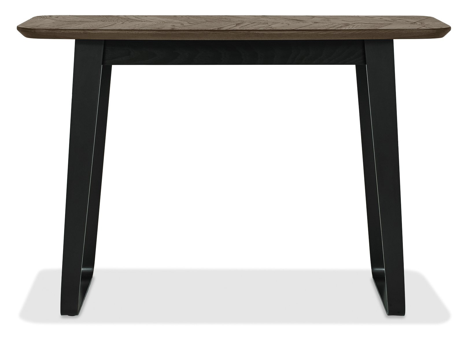 Emerson Weathered Oak & Peppercorn Console Table by Bentley Designs | Style Our Home
