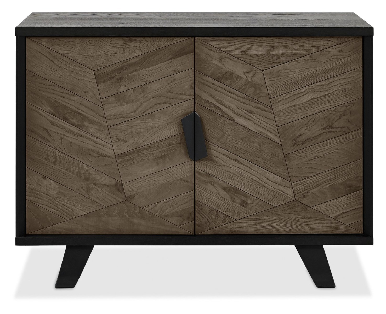 Emerson Weathered Oak & Peppercorn Narrow Sideboard by Bentley Designs | Style Our Home
