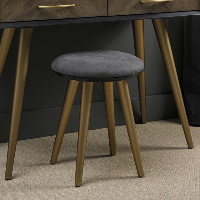 Sienna Fumed Oak Stool by Bentley Designs | Style Our Home