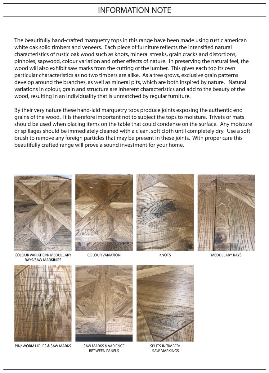 Emerson Rustic Oak & Peppercorn Console Table by Bentley Designs | Style Our Home
