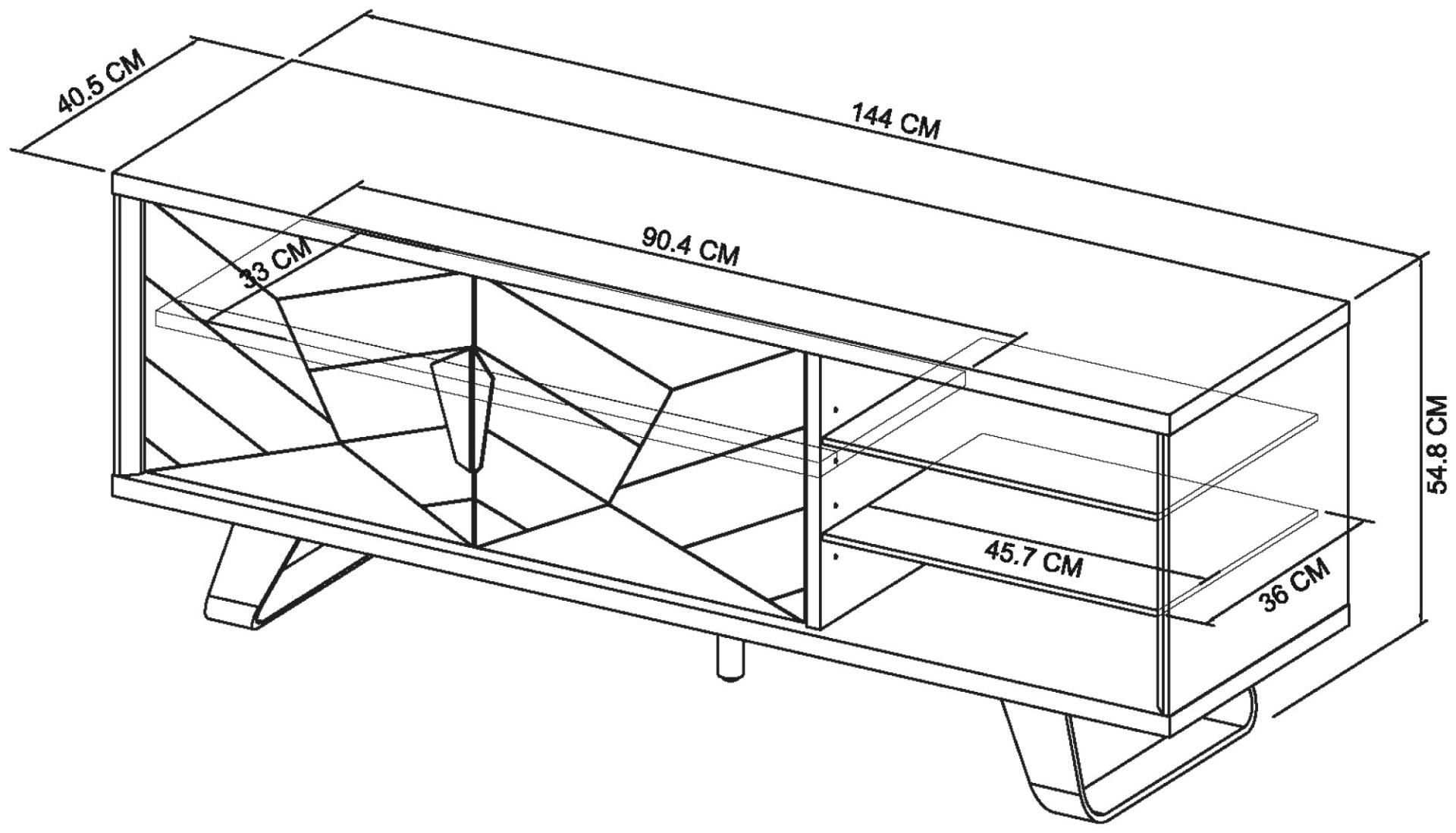 Emerson Rustic Oak & Peppercorn Entertainment Unit by Bentley Designs | Style Our Home