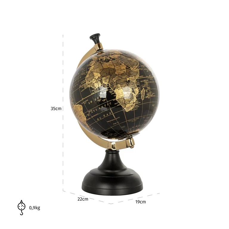Decorative Object Jilly (Black/gold) by  Richmond Interiors | Style Our Home