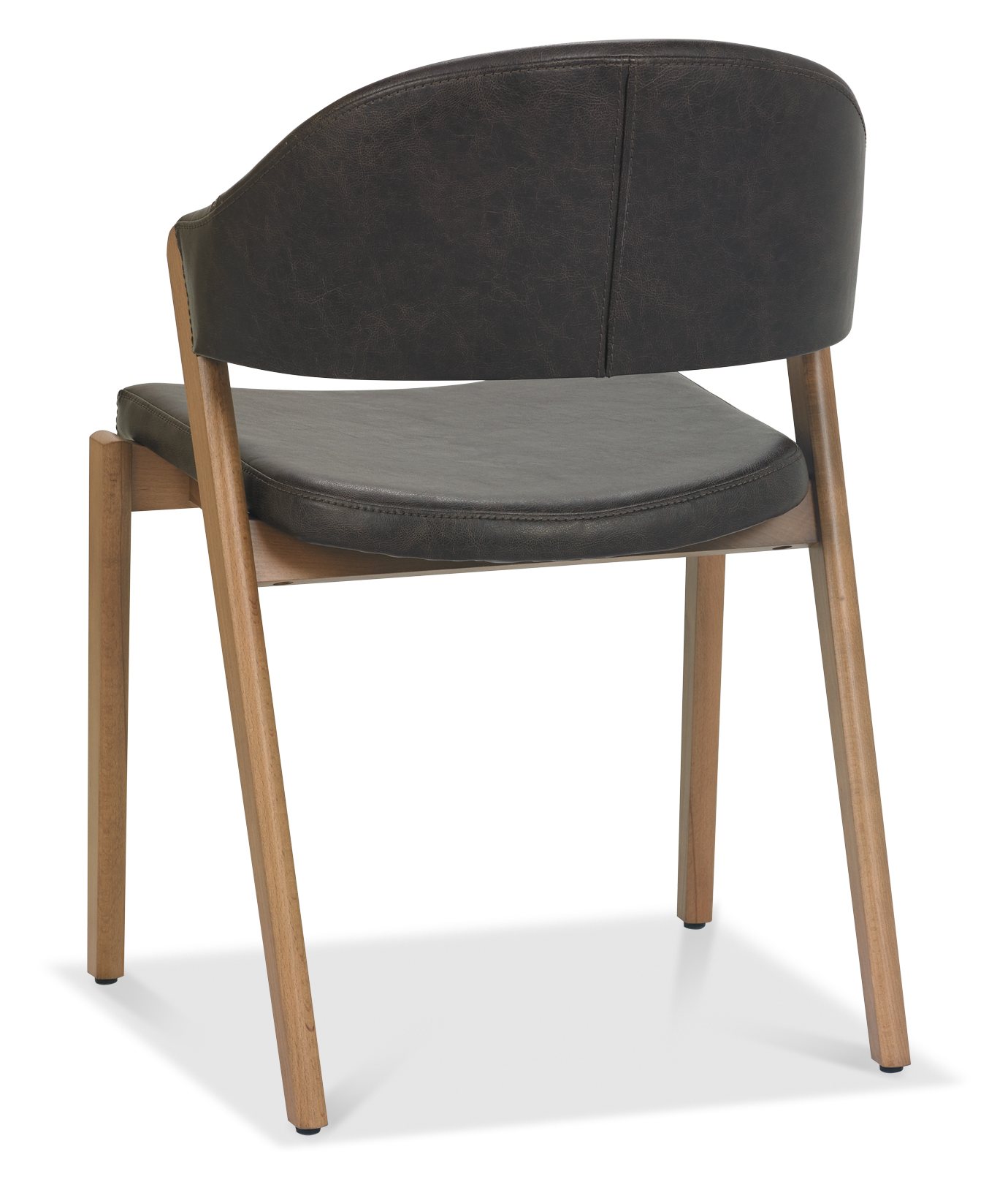 Camden Rustic Oak 4-6 Seater Table & 4 Side Chairs in Old West Vintage by Bentley Designs | Style Our Home
