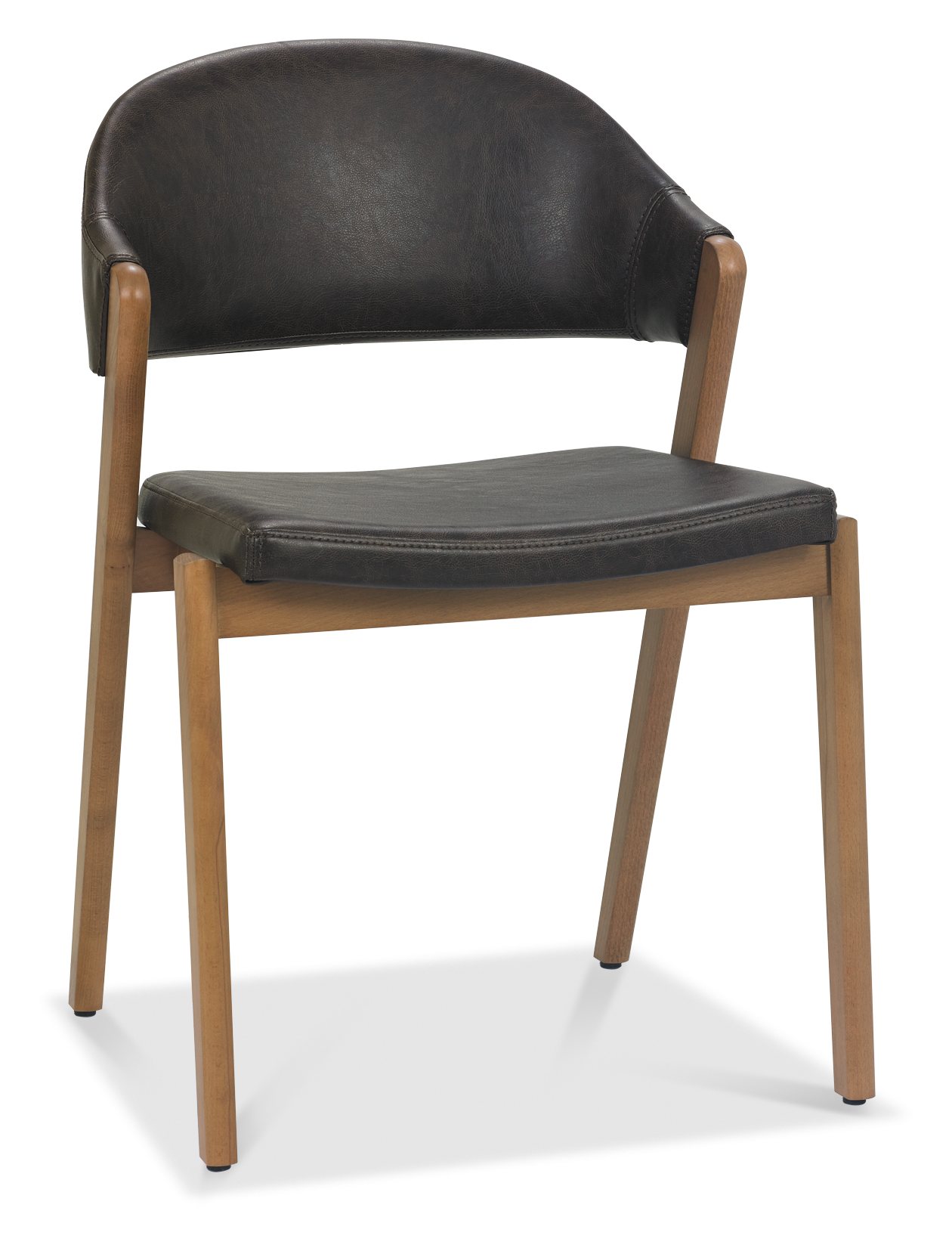 Camden Rustic Oak 6-8 Seater Table & 6 Side & 2 Arm Chairs in Old West Vintage by Bentley Designs | Style Our Home