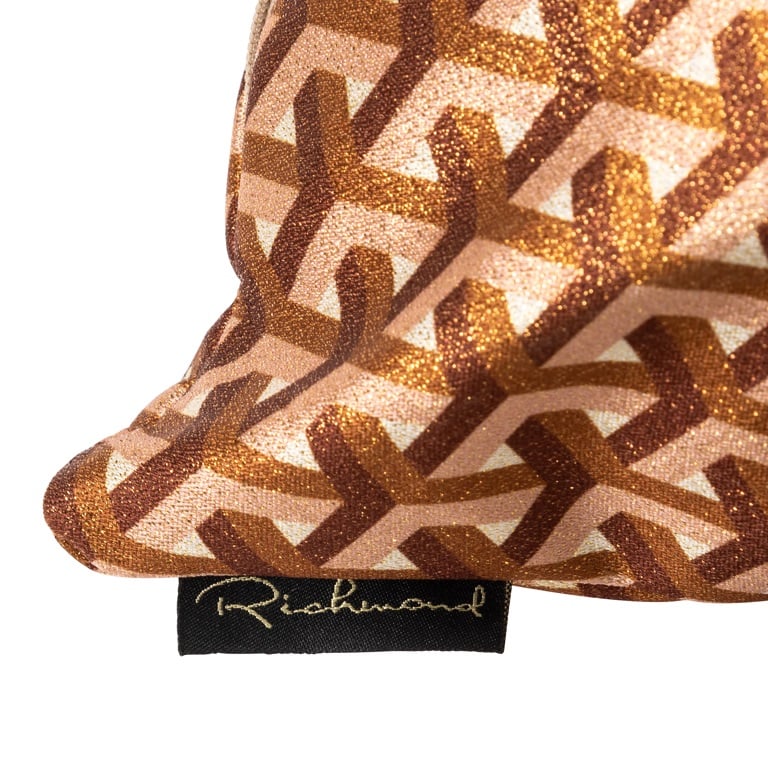 Cushion Phyllisia 50x50 (Geo Shape 3575 Brique Donna BT24004) by  Richmond Interiors | Style Our Home