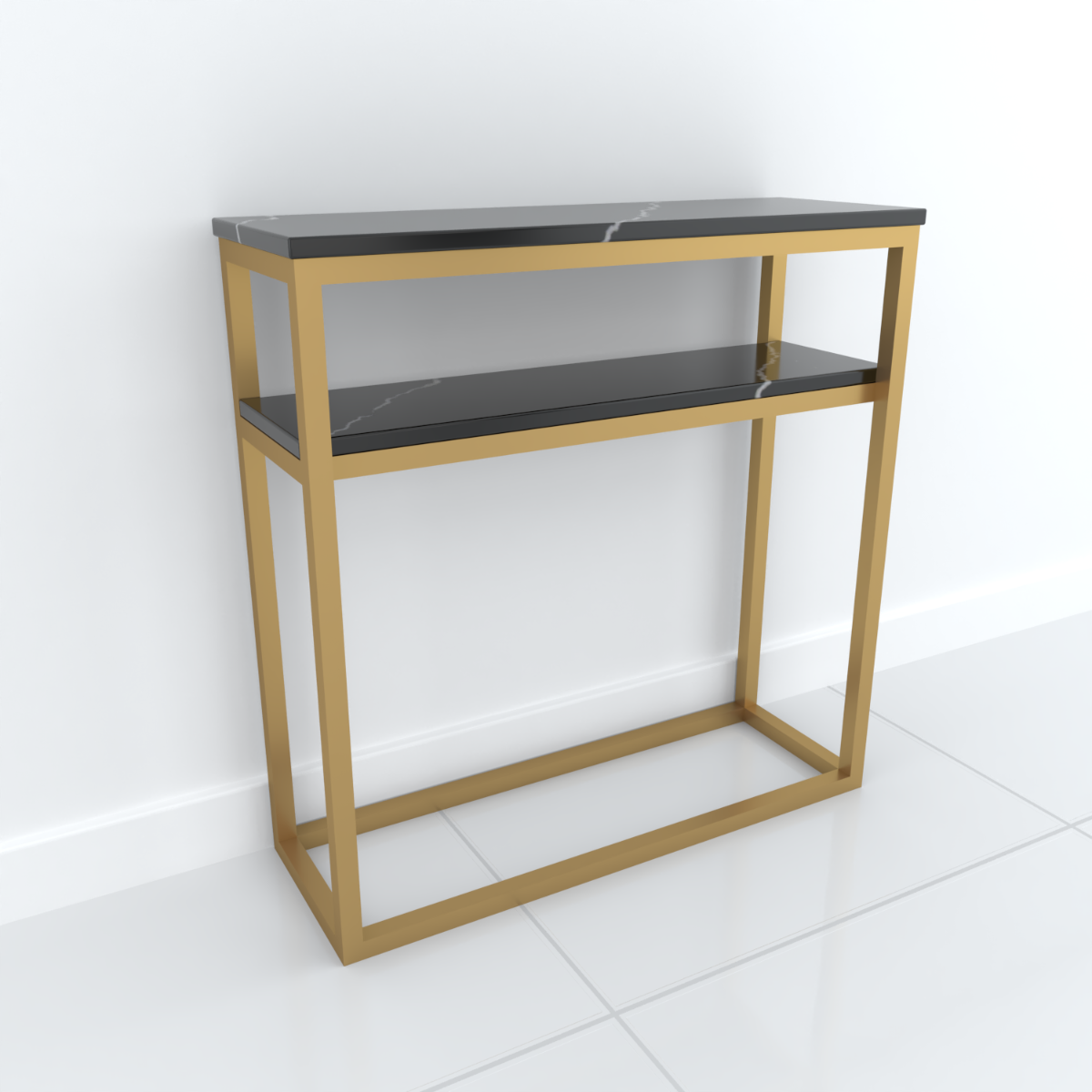 Studio Line Console Table in Black & Gold by Steve Bristow | Style Our Home