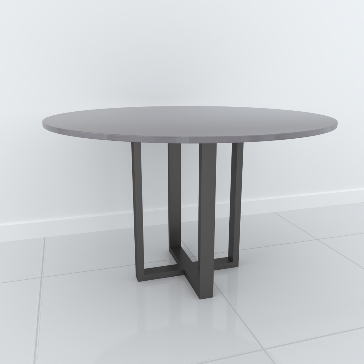 Studio Line Dining Table - 4 Seater in Grey by Steve Bristow | Style Our Home
