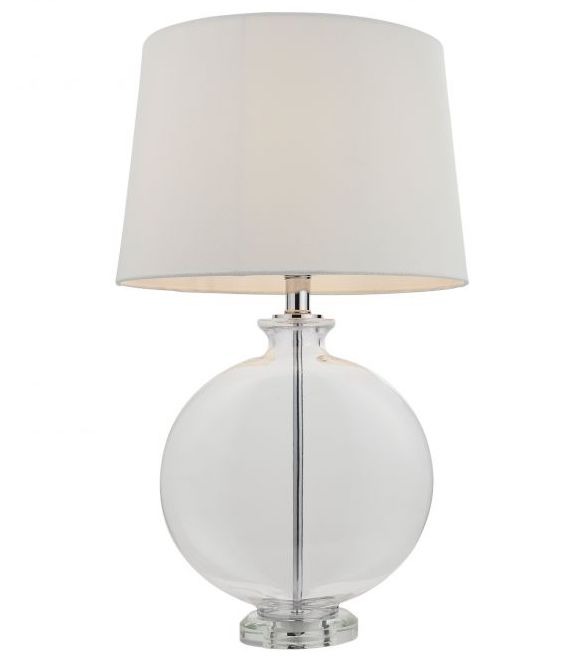 Ceres 1 Table Light Nickel by Creative Lighting | Style Our Home