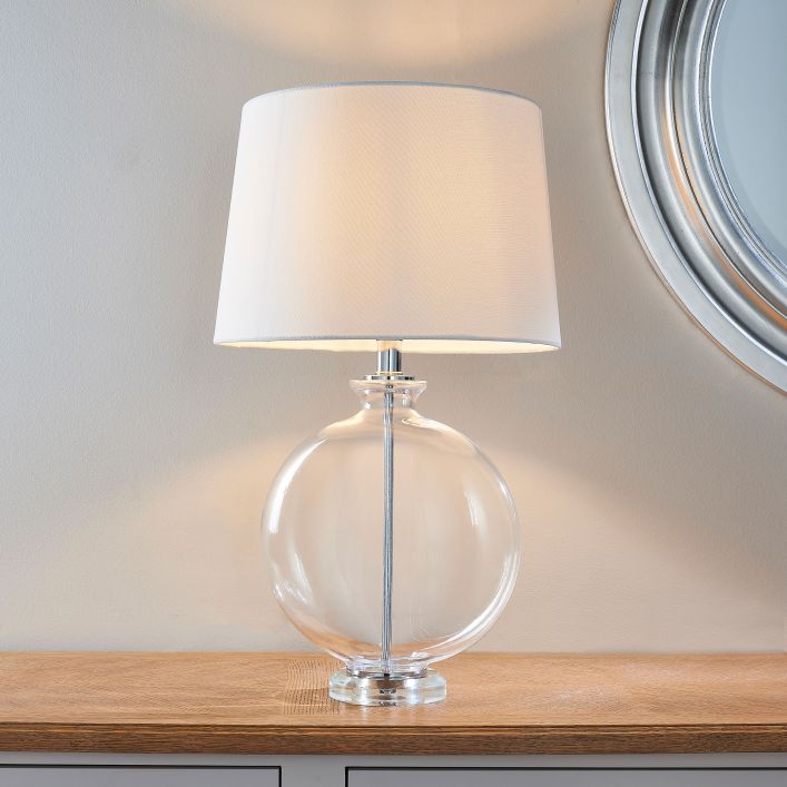 Ceres 1 Table Light Nickel by Creative Lighting | Style Our Home