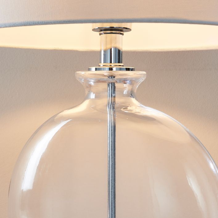 Ceres 1 Table Light Nickel by Creative Lighting | Style Our Home