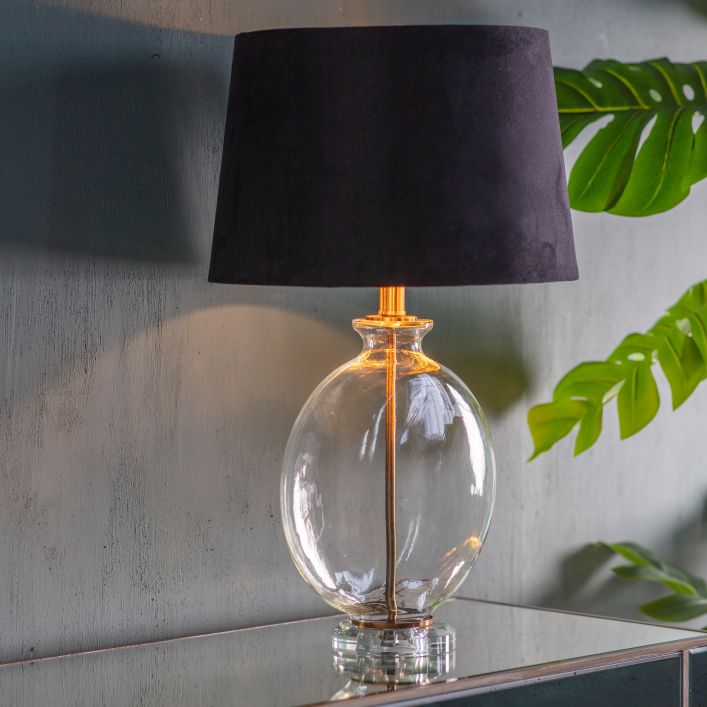 Ceres 1 Table Light Brass by Creative Lighting | Style Our Home