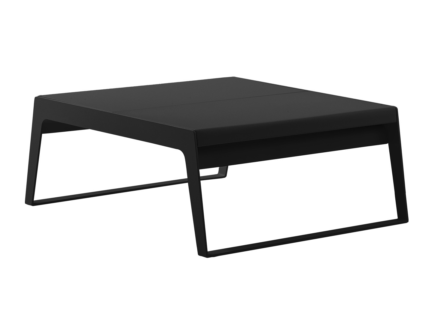 Chill-Out Lava Grey Dual Height Doubled Sided Coffee Table by Cane-line | Style Our Home