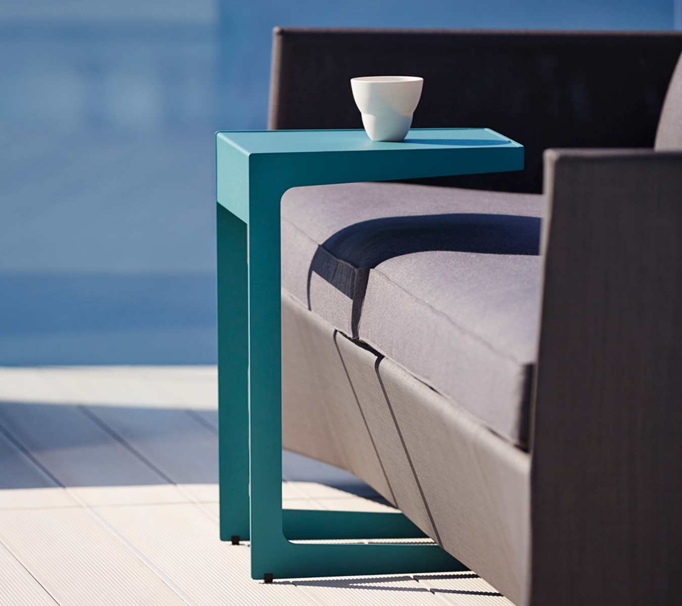 Time-Out Aqua Side Table by Cane-line | Style Our Home
