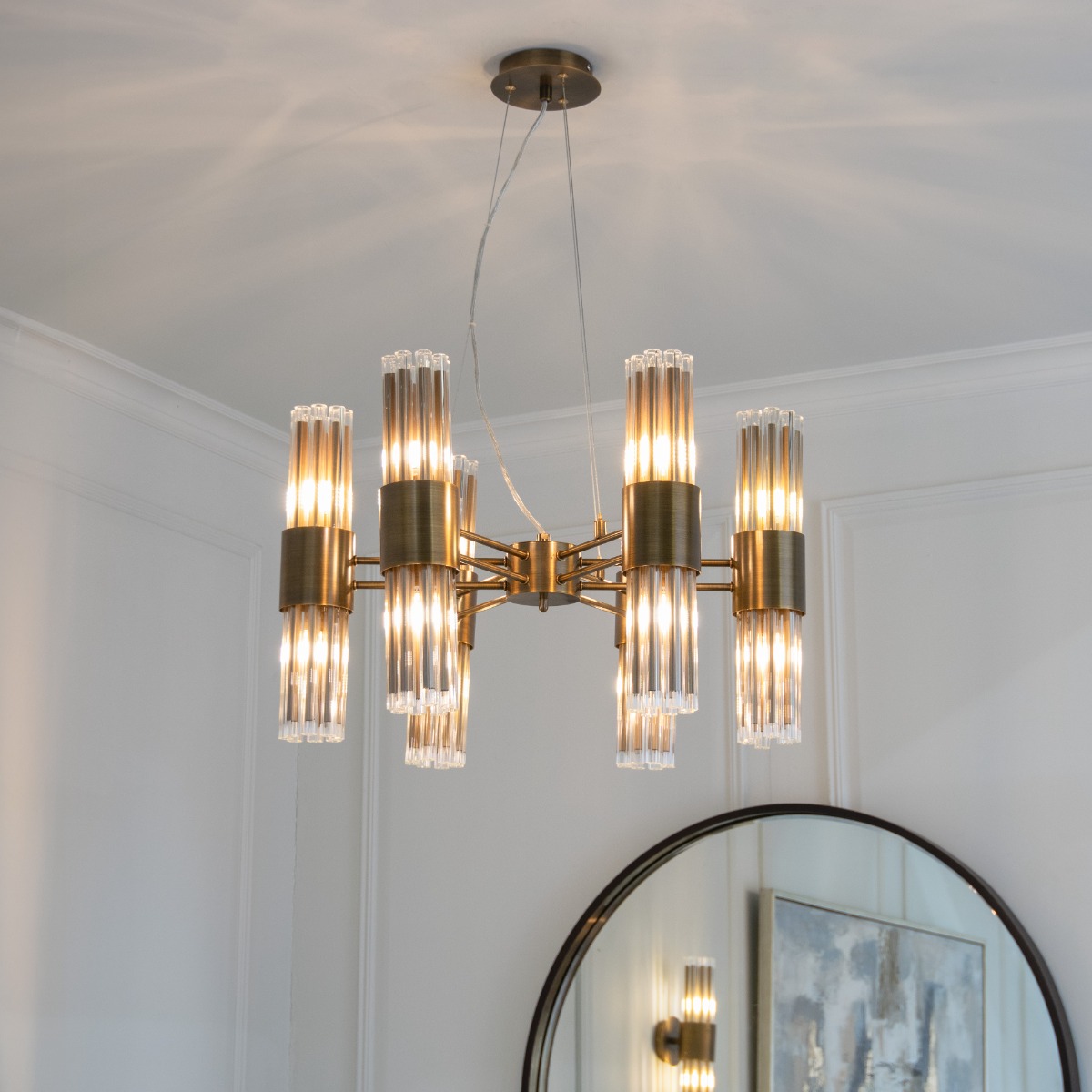 Colmar 6 Arm Chandelier by RV Astley | Style Our Home
