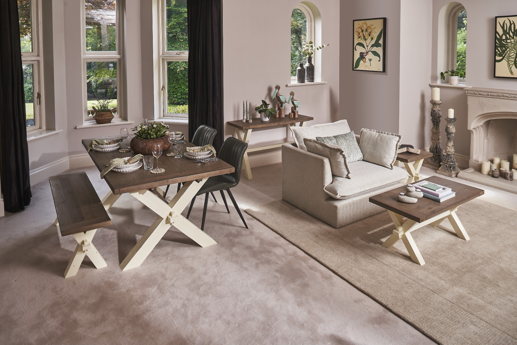 Watson Bench - Two Tone by Monologue | Style Our Home