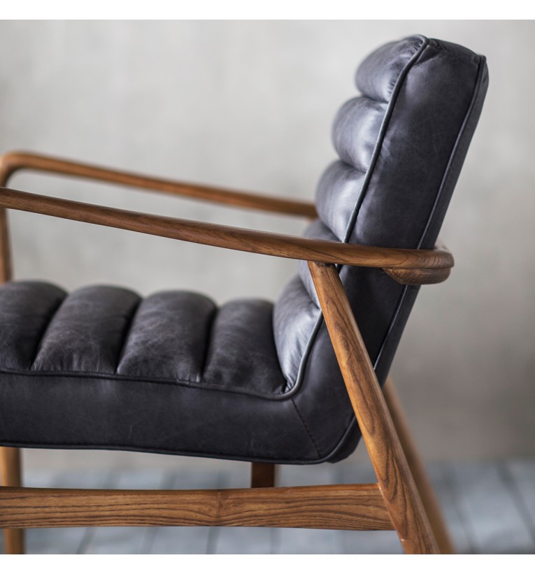 Datsun Armchair Antique Ebony - Style Our Home