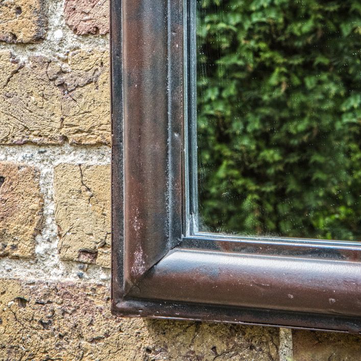 Monica Outdoor Mirror Noir by Gallery Direct | Style Our Home
