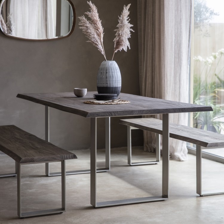 Huntington Grey 200cm Dining Table - Style Our Home 