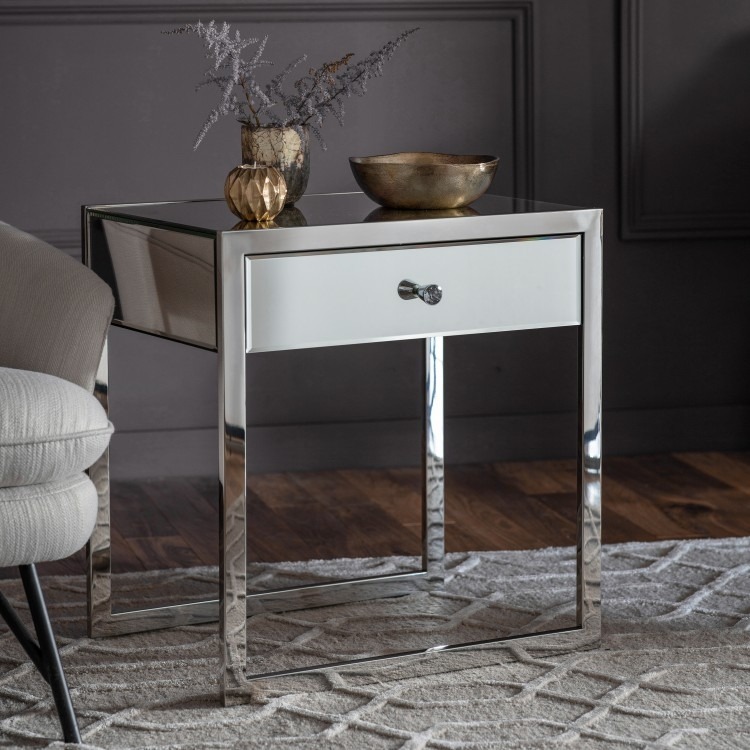 Cutler 1 Drawer Side Table - Style Our Home