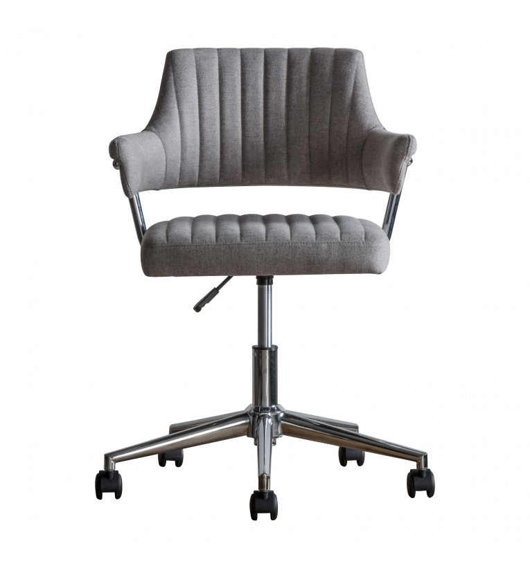 Mcintyre Swivel Chair Grey