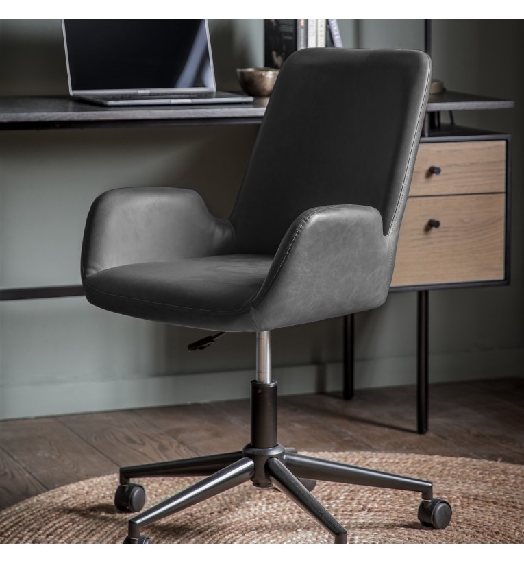 Faraday Swivel Chair Charcoal